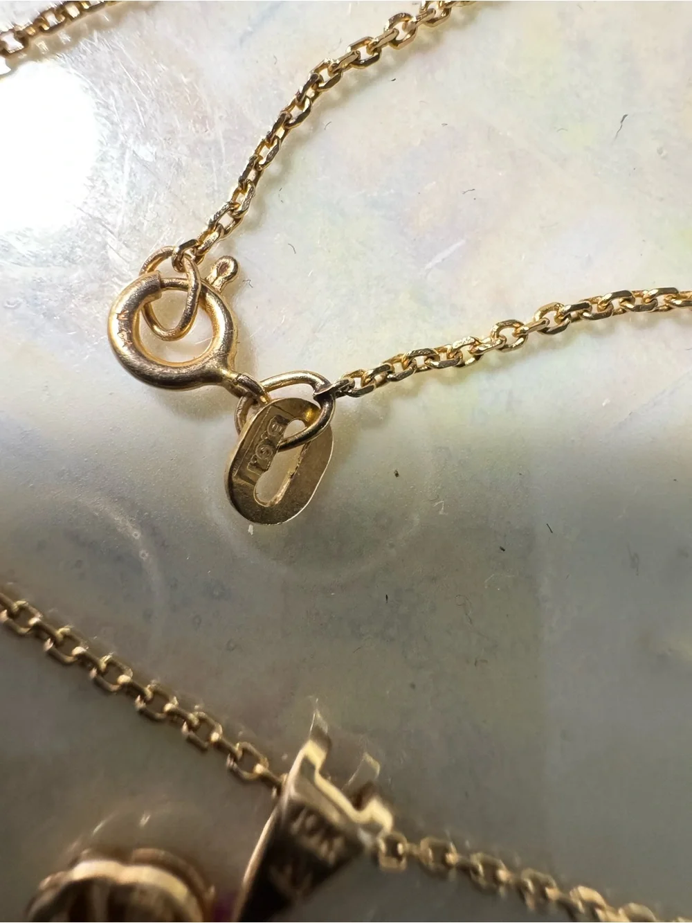 Vintage 10K/14K Solid Gold Heart Necklace – Real Marquise Rubies & Diamonds